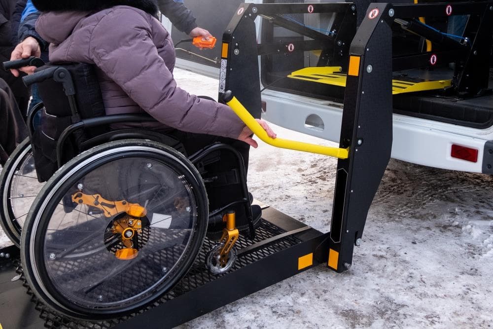 Taxis adapted for people with reduced mobility